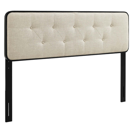 Modway MOD-6233 Collins Tufted Fabric and Wood Full Headboard Modway