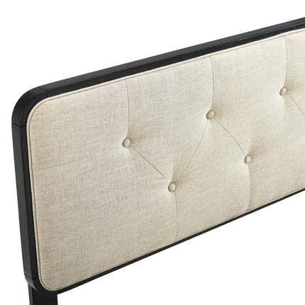 Modway MOD-6234 Collins Tufted Fabric and Wood Queen Headboard Modway