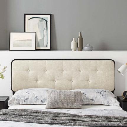 Modway MOD-6234 Collins Tufted Fabric and Wood Queen Headboard Modway