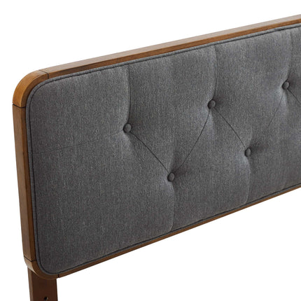 Modway MOD-6234 Collins Tufted Fabric and Wood Queen Headboard Modway