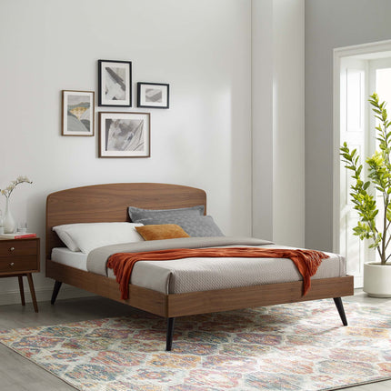 Modway MOD-6254 Bronwen Wood Queen Platform Bed Modway