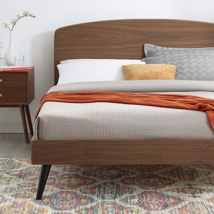 Modway MOD-6254 Bronwen Wood Queen Platform Bed Modway