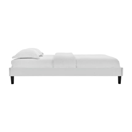 Modway MOD-6264 Reign Performance Velvet Twin Platform Bed Frame Modway