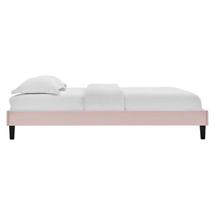 Modway MOD-6264 Reign Performance Velvet Twin Platform Bed Frame Modway