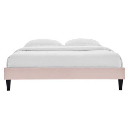 Modway MOD-6264 Reign Performance Velvet Twin Platform Bed Frame Modway