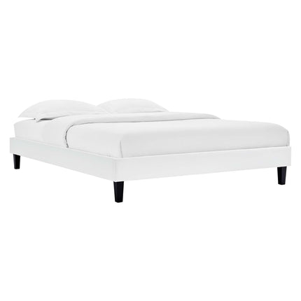 Modway MOD-6756 Gwyneth Tufted Performance Velvet Twin Platform Bed Modway