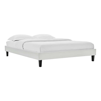 Modway MOD-6265 Reign Performance Velvet Full Platform Bed Frame Modway