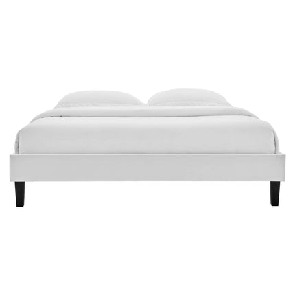 Modway MOD-6266 Reign Performance Velvet Queen Platform Bed Frame Modway