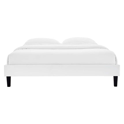 Modway MOD-6283 Alessi Performance Velvet Queen Platform Bed Modway