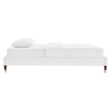 Modway MOD-6269 Harlow Performance Velvet Full Platform Bed Frame Modway