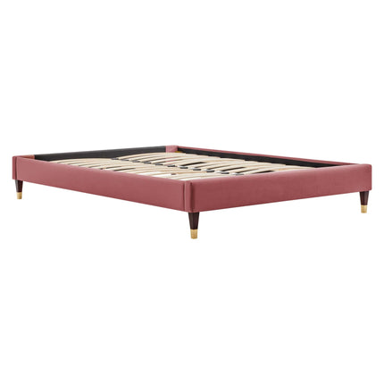 Modway MOD-6271 Harlow Performance Velvet King Platform Bed Frame Modway