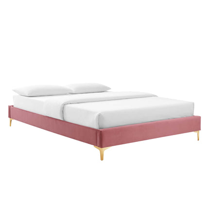 Modway MOD-6275 Sutton Performance Velvet Queen Bed Frame - Plaza Home Decor