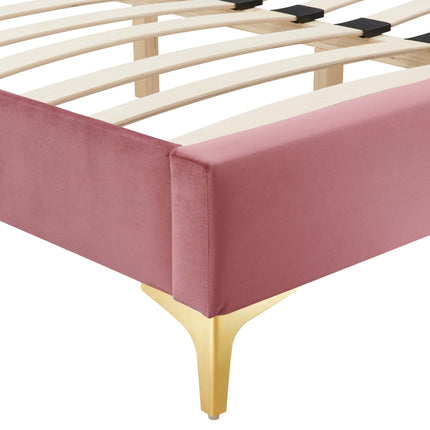 Modway MOD-6275 Sutton Performance Velvet Queen Bed Frame - Plaza Home Decor