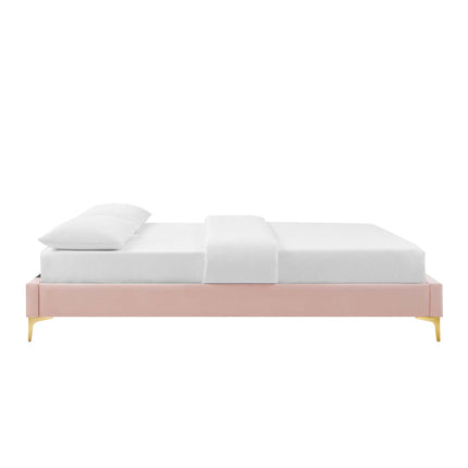 Modway MOD-6275 Sutton Performance Velvet Queen Bed Frame - Plaza Home Decor