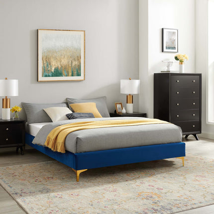 Modway MOD-6306 Sutton Performance Velvet Full Bed Frame - Plaza Home Decor