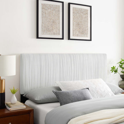 Modway MOD-6327 Eloise Channel Tufted Performance Velvet Full/Queen Headboard Modway