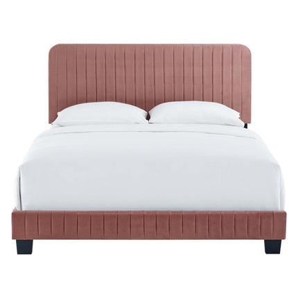 Modway MOD-6330 Celine Channel Tufted Performance Velvet Queen Bed Modway