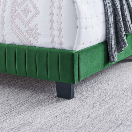 Modway MOD-6330 Celine Channel Tufted Performance Velvet Queen Bed Modway