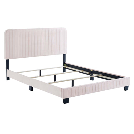 Modway MOD-6330 Celine Channel Tufted Performance Velvet Queen Bed Modway