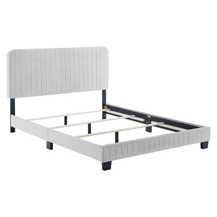 Modway MOD-6331 Celine Channel Tufted Performance Velvet Full Bed Modway