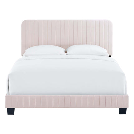 Modway MOD-6331 Celine Channel Tufted Performance Velvet Full Bed Modway