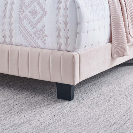 Modway MOD-6332 Celine Channel Tufted Performance Velvet Twin Bed Modway