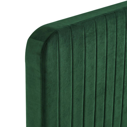 Modway MOD-6333 Celine Channel Tufted Performance Velvet King Platform Bed Modway