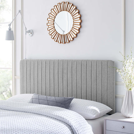 Modway MOD-6342 Milenna Channel Tufted Upholstered Fabric King/California King Headboard Modway