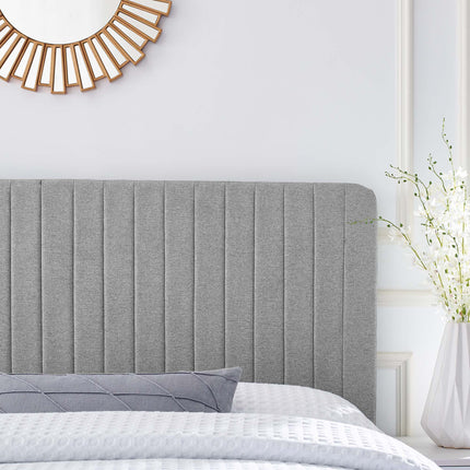 Modway MOD-6342 Milenna Channel Tufted Upholstered Fabric King/California King Headboard Modway
