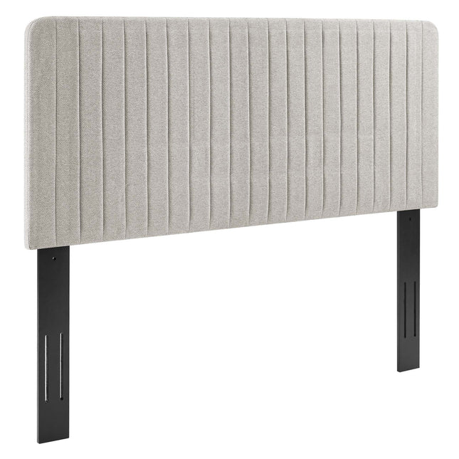 Modway MOD-6342 Milenna Channel Tufted Upholstered Fabric King/California King Headboard Modway