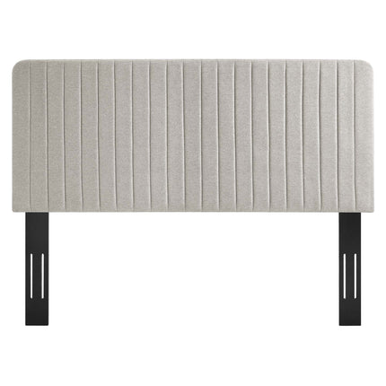 Modway MOD-6342 Milenna Channel Tufted Upholstered Fabric King/California King Headboard Modway