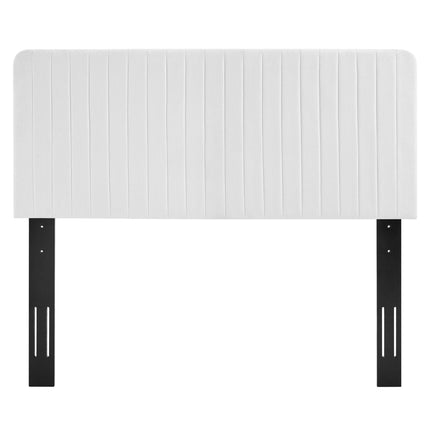 Modway MOD-6342 Milenna Channel Tufted Upholstered Fabric King/California King Headboard Modway