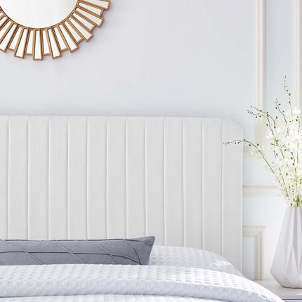 Modway MOD-6342 Milenna Channel Tufted Upholstered Fabric King/California King Headboard Modway