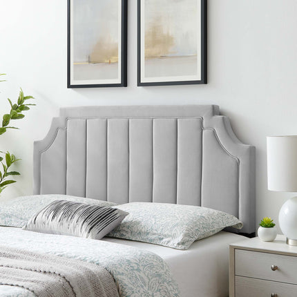 Modway MOD-6346 Alyona Channel Tufted Performance Velvet Twin Headboard Modway