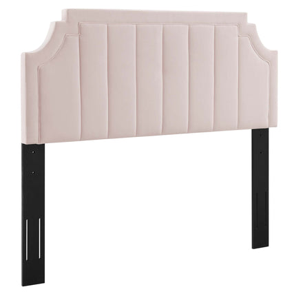 Modway MOD-6347 Alyona Channel Tufted Performance Velvet Full/Queen Headboard Modway