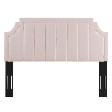 Modway MOD-6347 Alyona Channel Tufted Performance Velvet Full/Queen Headboard Modway