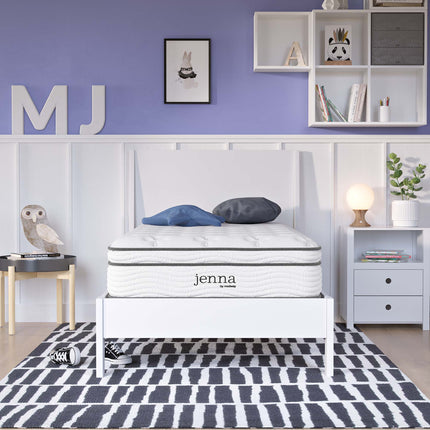 Modway MOD-6363 Jenna 10" Innerspring and Foam Twin XL Mattress Modway