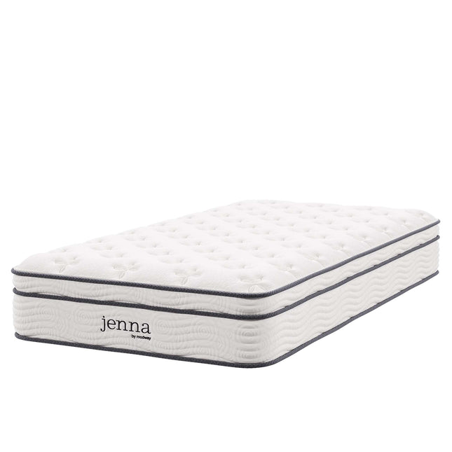 Modway MOD-6363 Jenna 10" Innerspring and Foam Twin XL Mattress Modway