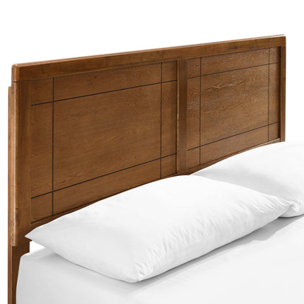 Modway MOD-6381 Marlee Wood Queen Platform Bed With Angular Frame Modway