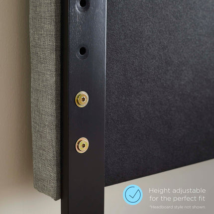 Modway MOD-6381 Marlee Wood Queen Platform Bed With Angular Frame Modway