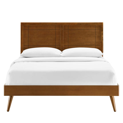 Modway MOD-6382 Marlee Wood Queen Platform Bed With Splayed Legs Modway