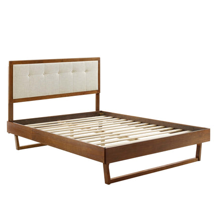 Modway MOD-6384 Willow Wood Queen Platform Bed With Angular Frame Modway