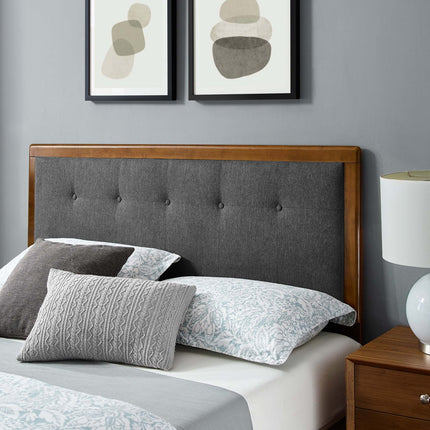Modway MOD-6385 Willow Wood Queen Platform Bed With Splayed Legs Modway