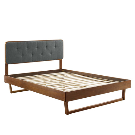 Modway MOD-6387 Bridgette Wood Queen Platform Bed With Angular Frame Modway