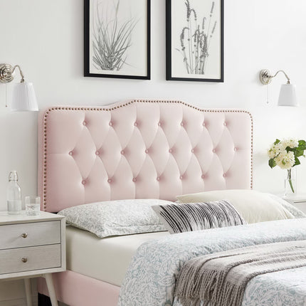Modway MOD-6409 Sophia Tufted Performance Velvet Twin Headboard - Plaza Home Decor