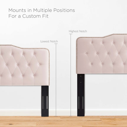 Modway MOD-6409 Sophia Tufted Performance Velvet Twin Headboard - Plaza Home Decor