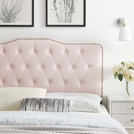 Modway MOD-6410 Sophia Tufted Performance Velvet Full/Queen Headboard - Plaza Home Decor