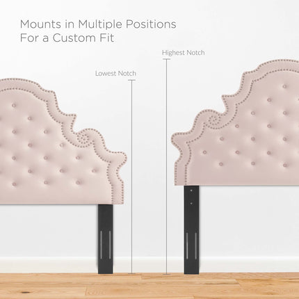 Modway MOD-6417 Diana Tufted Performance Velvet Full/Queen Headboard Modway