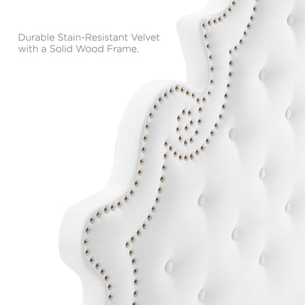 Modway MOD-6417 Diana Tufted Performance Velvet Full/Queen Headboard Modway