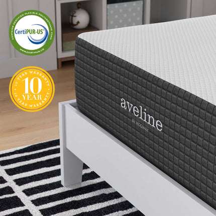 Modway MOD-6598 Aveline 12" Memory Foam Twin Mattress Modway